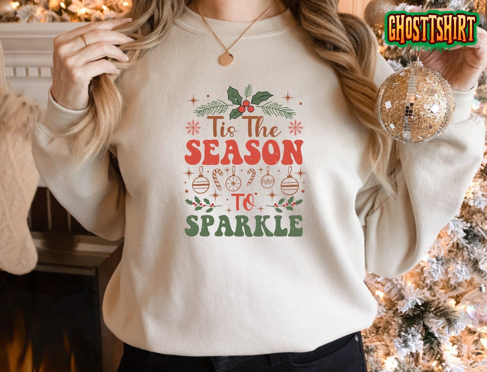 Tis The Season Sparkle Sweatshirt