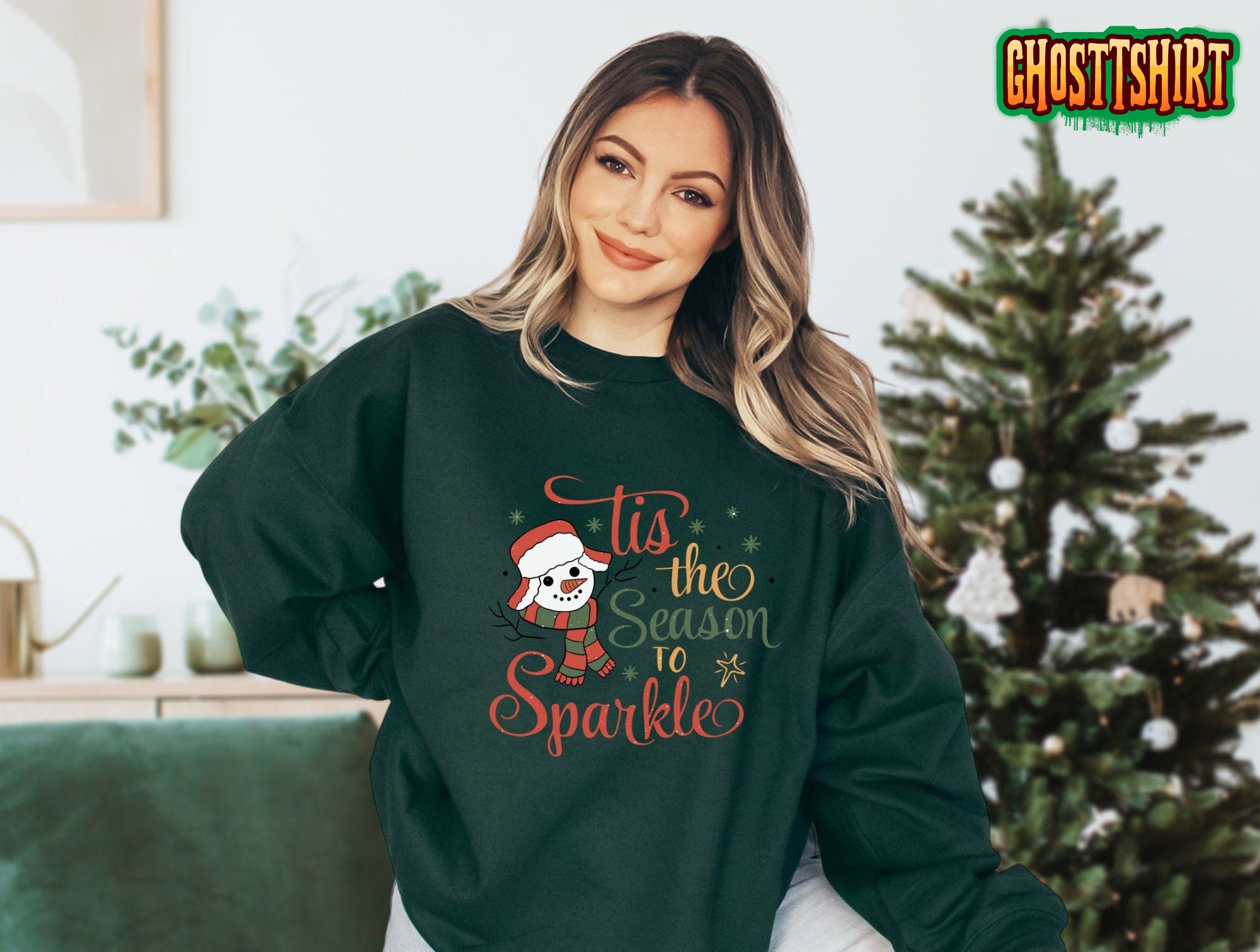 Tis The Season To Sparkle Sweatshirt