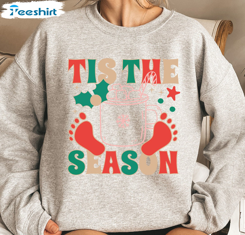 Tis The Season Vintage Shirt, Christmas Apparels Short Sleeve Unisex Hoodie