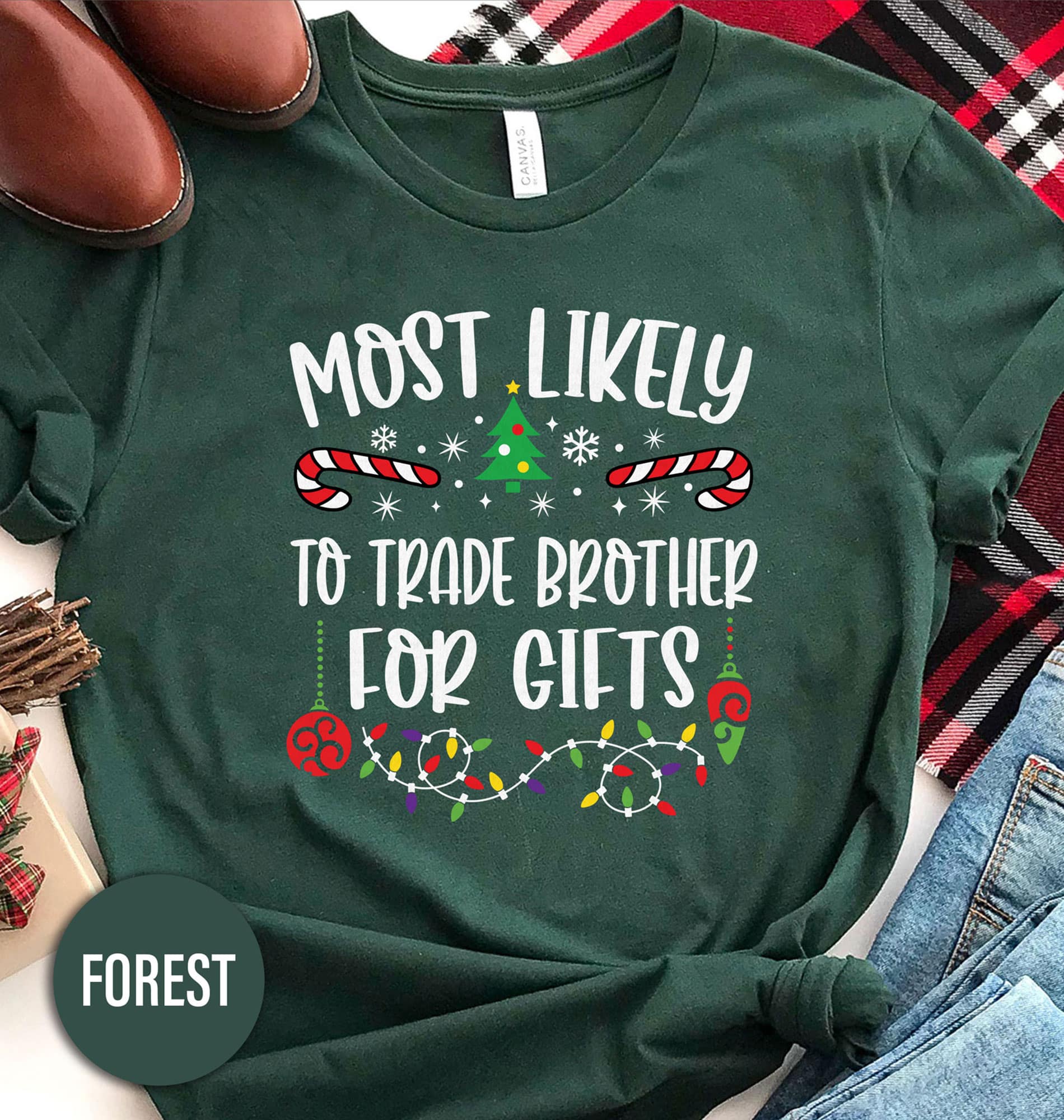 “Trade Brother for Gifts” Christmas Shirt