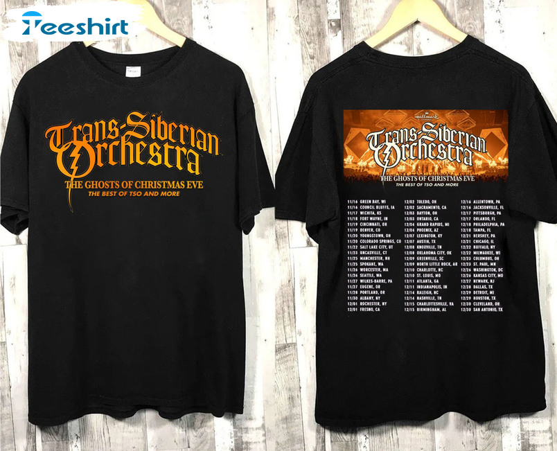 Trans-siberian Orchestra Shirt, Christmas Eve Sweater Long Sleeve