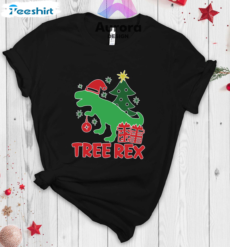 Tree Rex Shirt Dinosaur Christmas, Toddler Pajamas Family Christmas