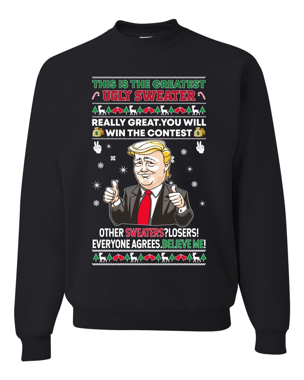 Trump This is The Greatest Ugly Sweater Merry Ugly Christmas Sweater- Best Christmas Gifts 2023