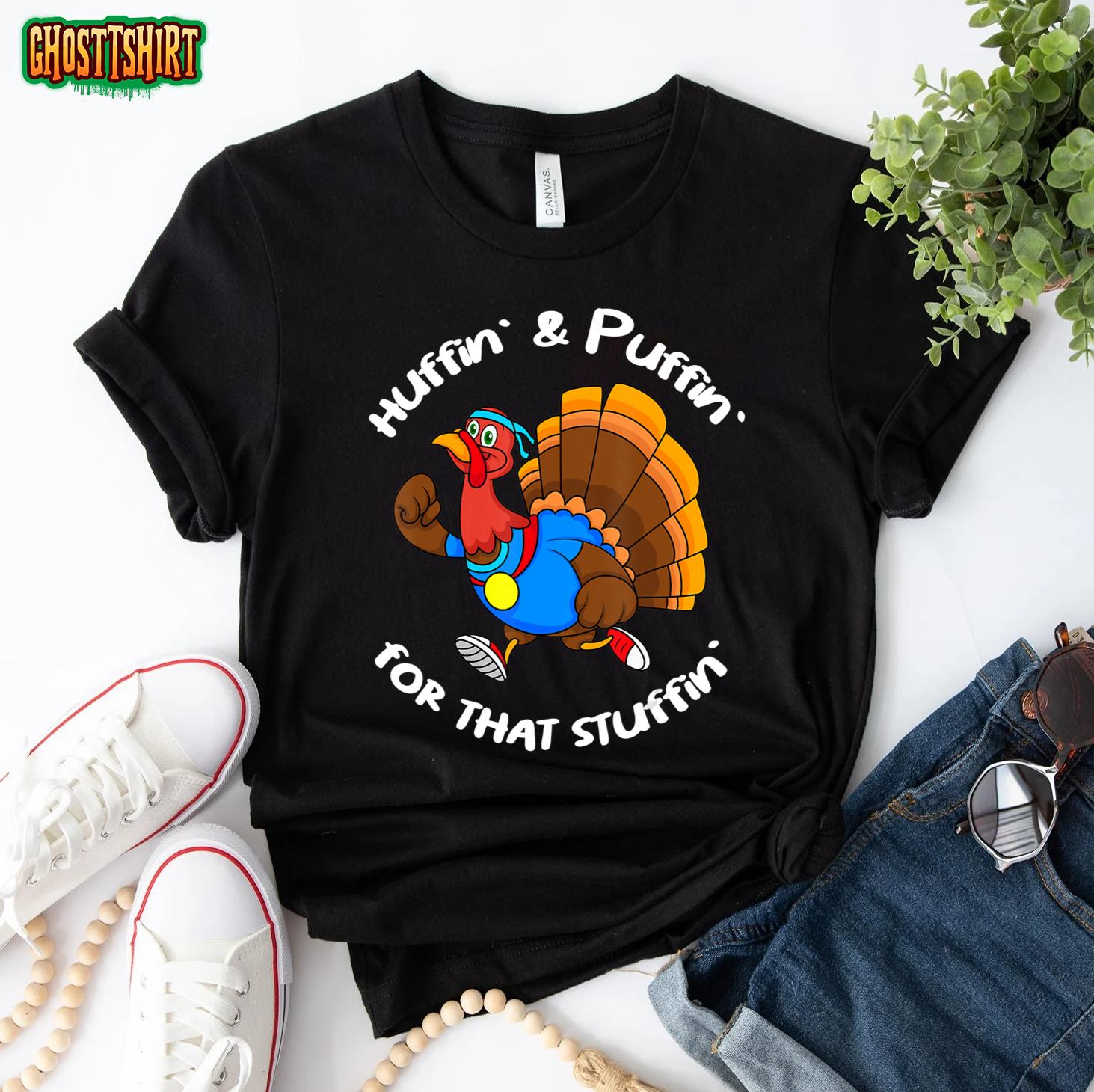 Turkey Trot 5k Funny Thanksgiving Day Race T-Shirt