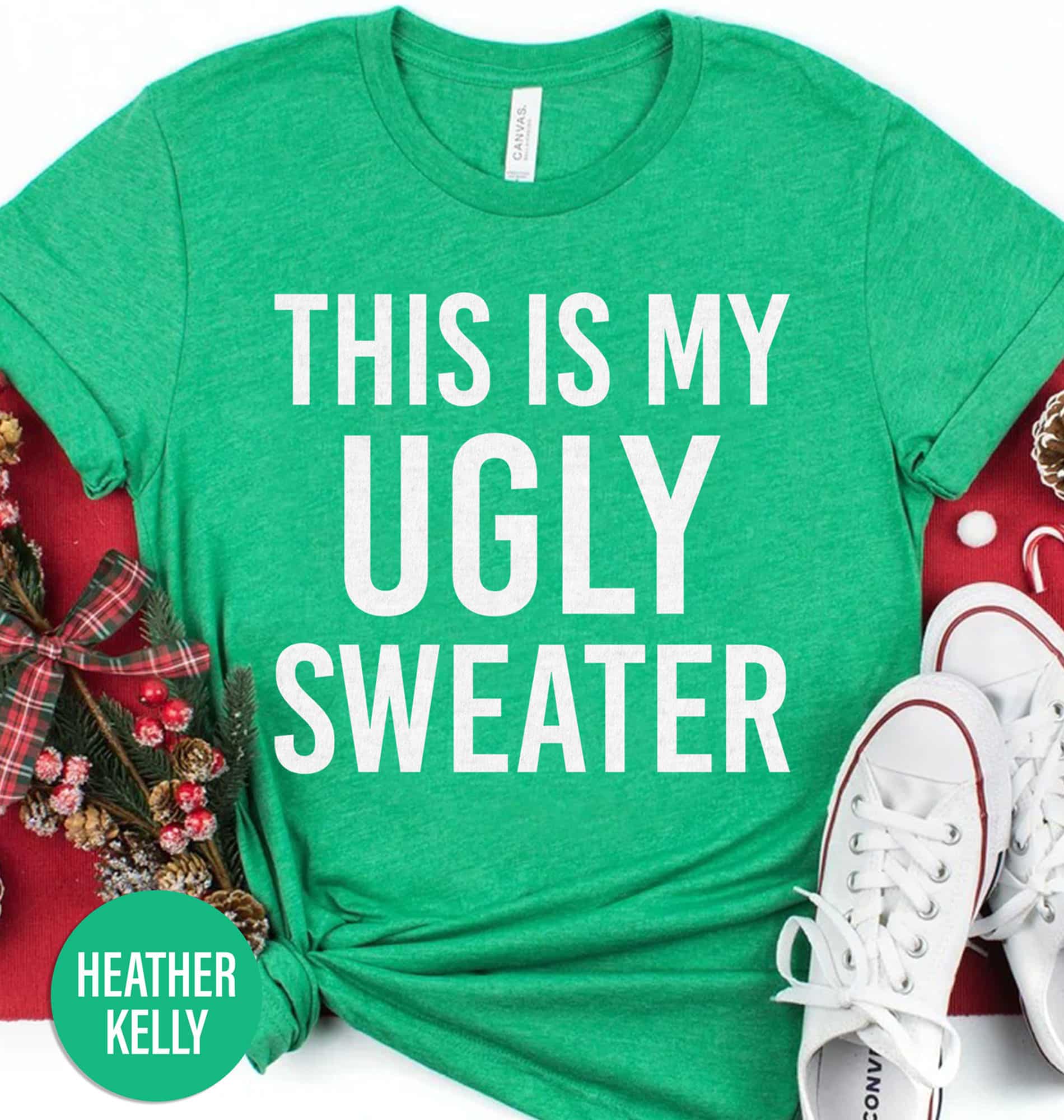 “UGLY Sweater” Festive Christmas Shirt