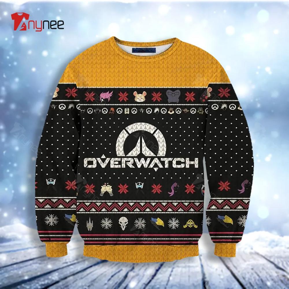 Ultimate Overwatch Ugly Christmas Sweater- Best Christmas Gifts 2023