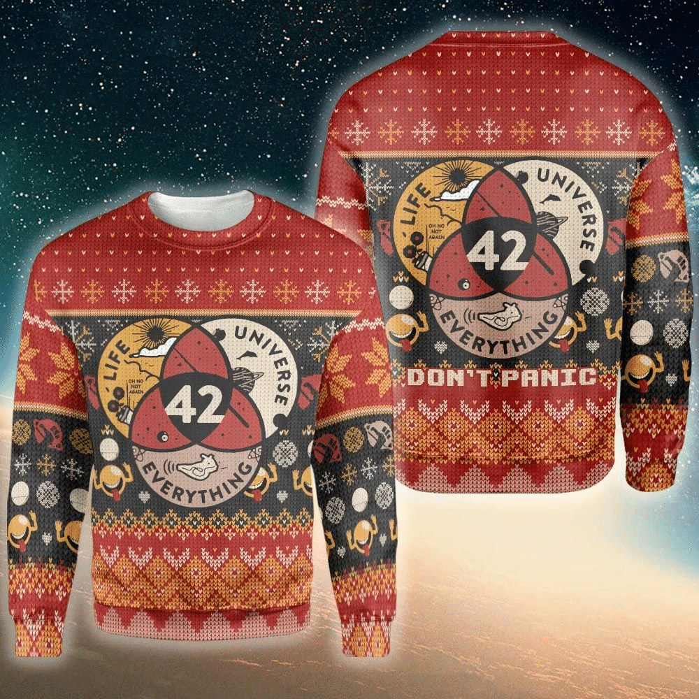 Universe Ugly Christmas Sweater | For Men & Women | Adult | US3706- Best Christmas Gifts 2023