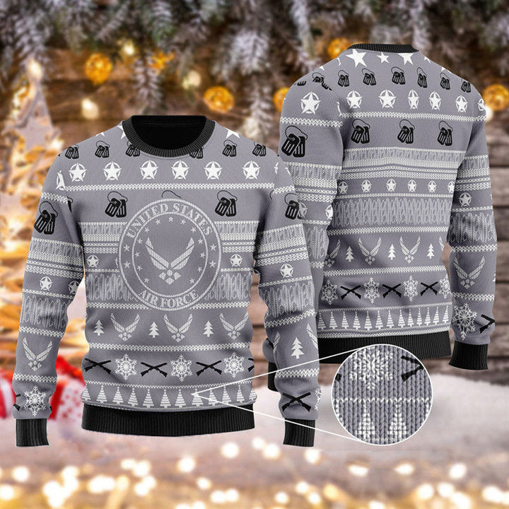 US Air Force Christmas Sweater – Best Christmas Gifts 2023