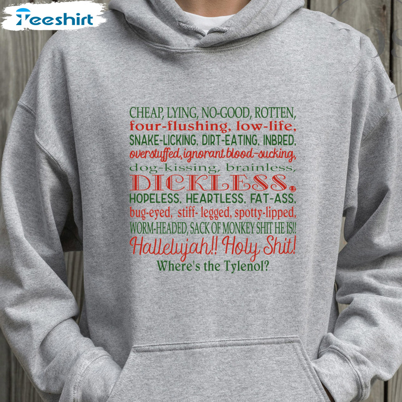 Vacation Rant Hoodie – Christmas Vintage Style Short Sleeve Sweater