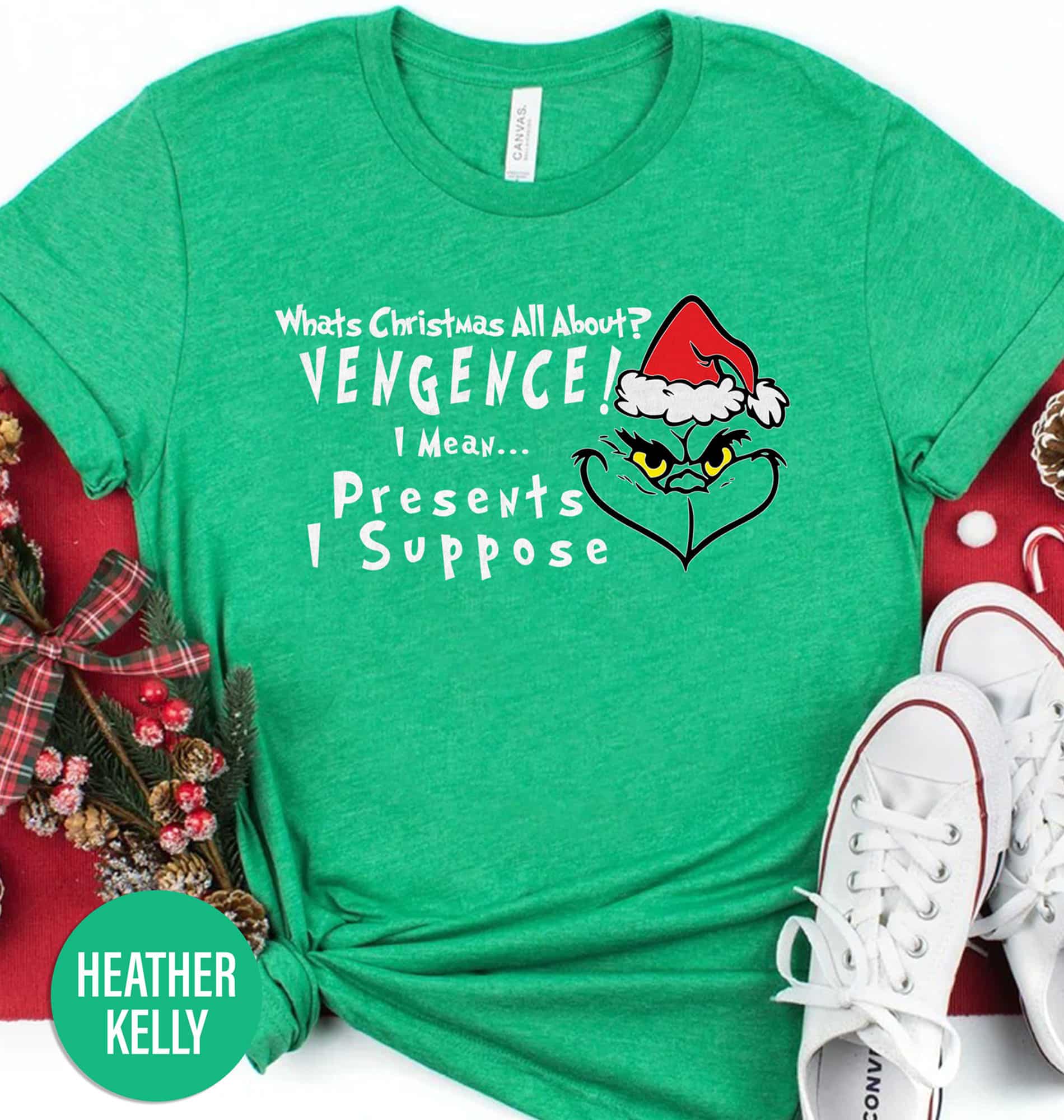 Vengeful Grinch Holiday Shirt – Exclusive Christmas Delight