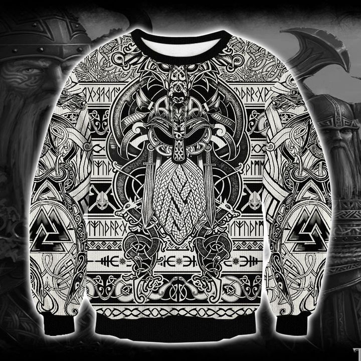 Viking Odin Ugly Christmas Sweater | For Men & Women | Adult | US1939- Best Christmas Gifts 2023