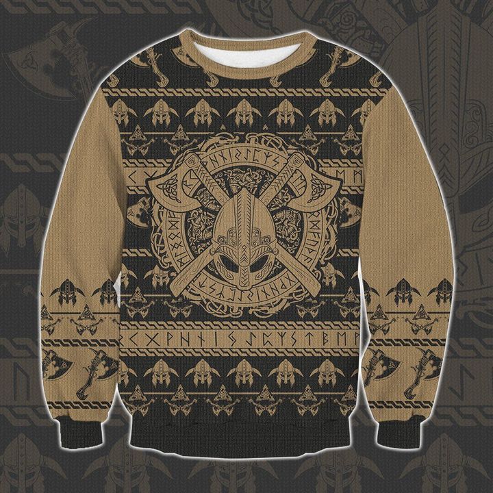 Viking Ugly Christmas Sweater | For Men & Women | Adult | US1936- Best Christmas Gifts 2023