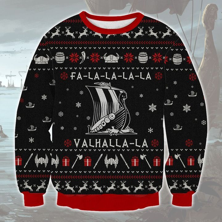 Viking Ugly Christmas Sweater | For Men & Women | Adult | US1941- Best Christmas Gifts 2023