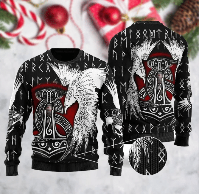 Viking Ugly Christmas Sweater | For Men & Women | Adult | US3879- Best Christmas Gifts 2023