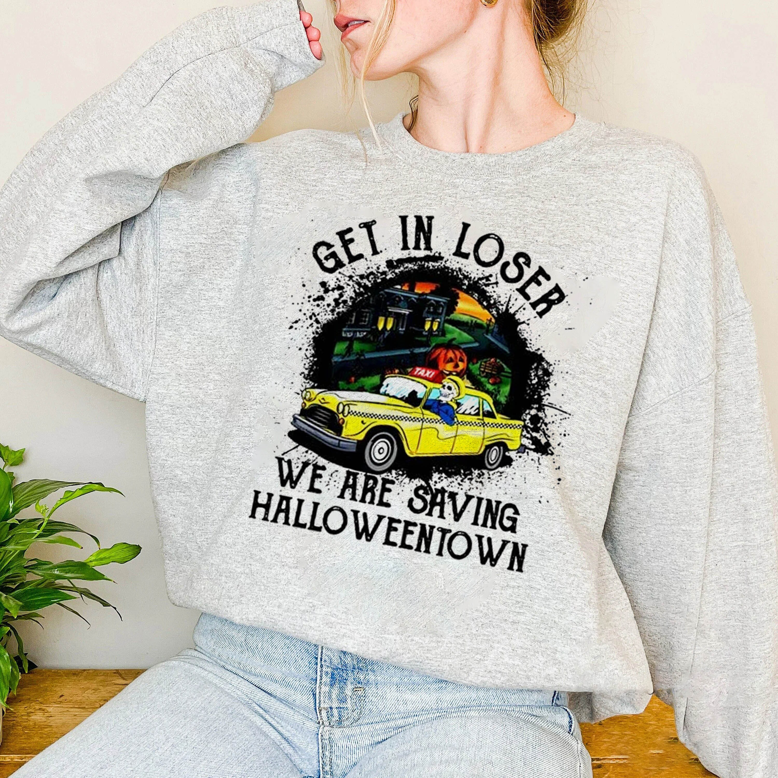 Vintage Get in Losers We’re Saving Halloweentown Sweatshirt