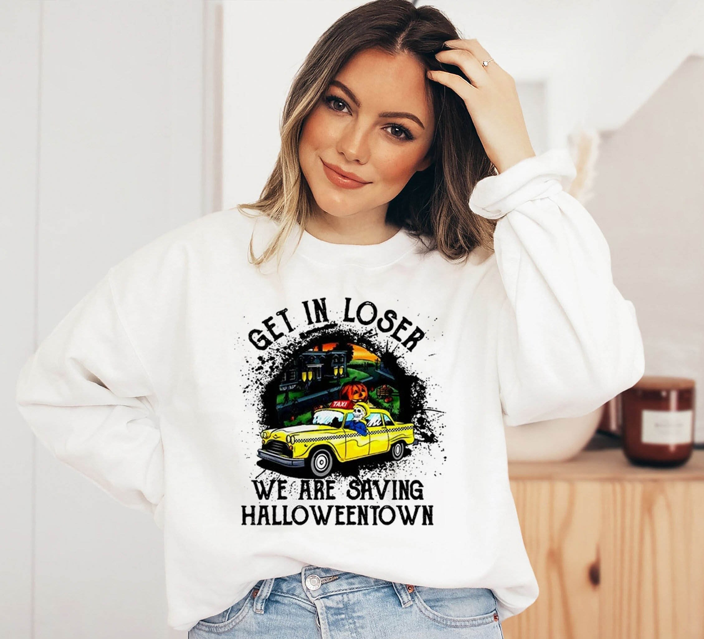 Vintage Get in Losers We’re Saving Halloweentown Sweatshirt