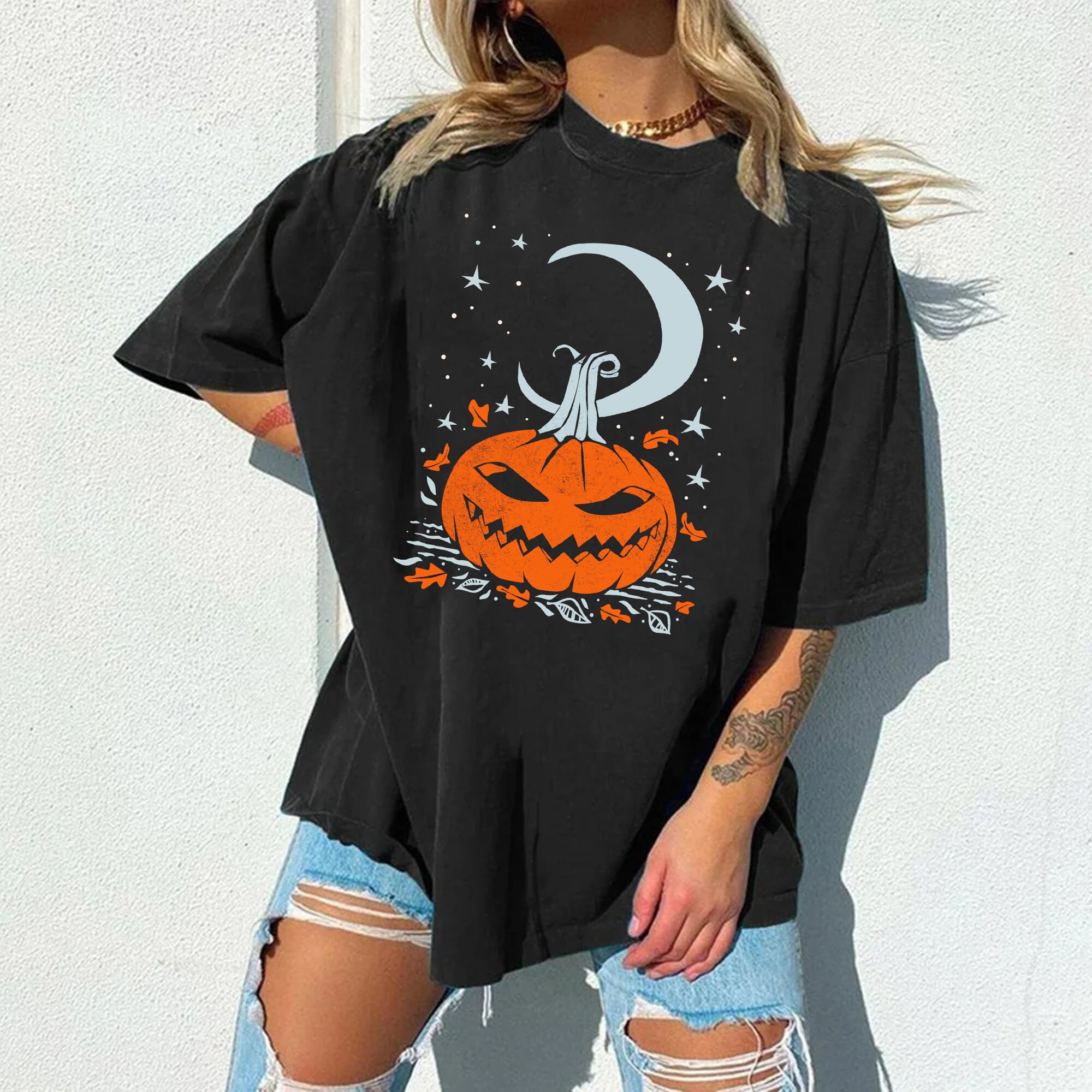 Vintage Halloween Pumpkin Sweatshirt