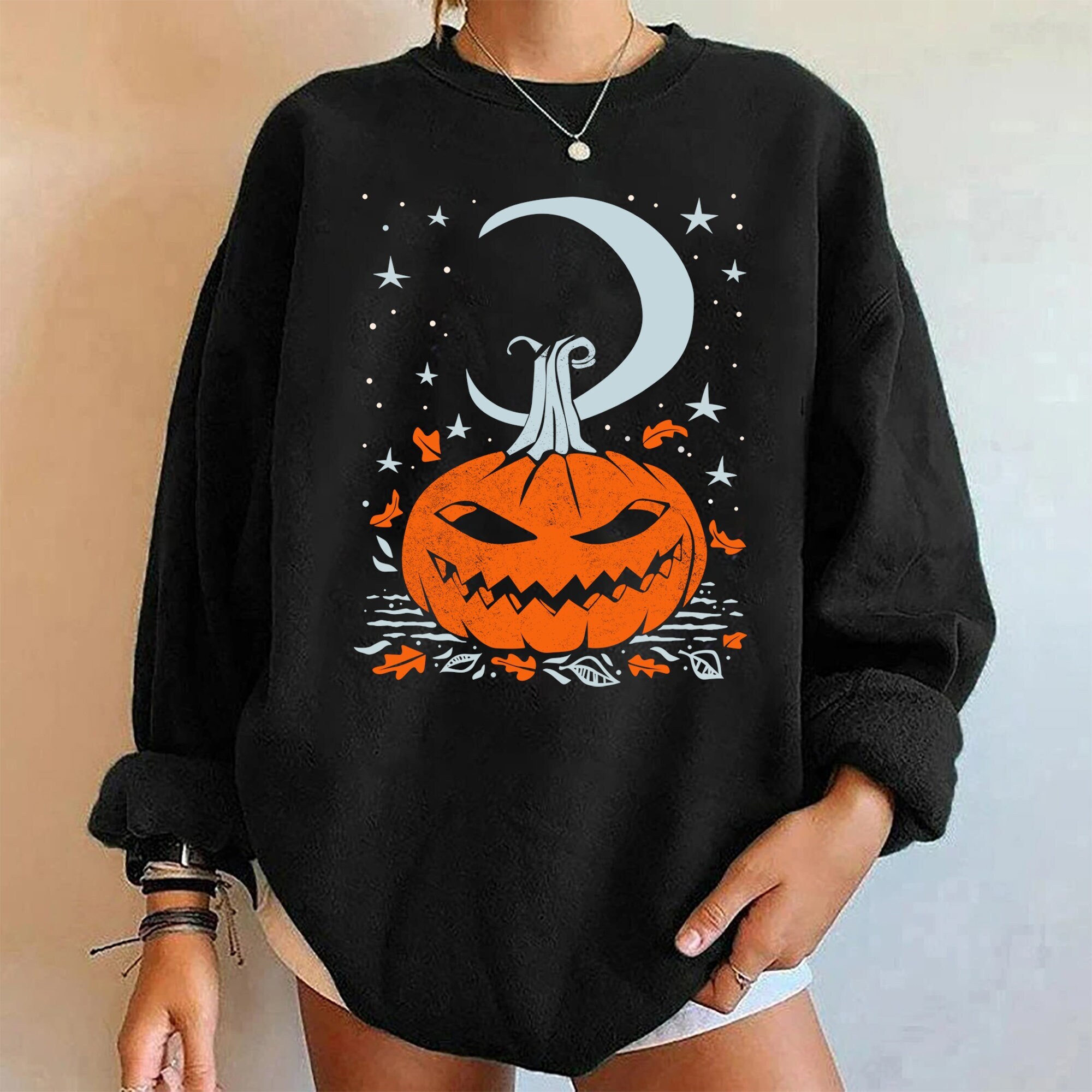 Vintage Halloween Pumpkin Sweatshirt