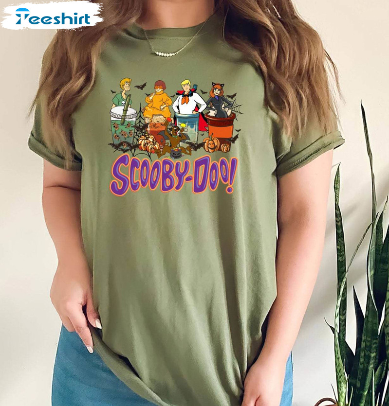 Vintage Scooby Doo Cute Shirt, Halloween Crewneck Unisex Hoodie