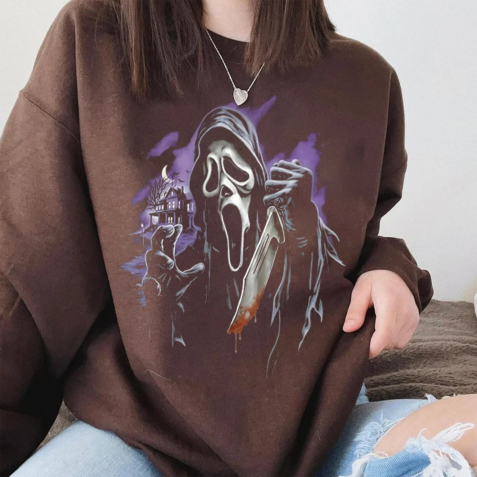 Vintage Scream Ghostface Sweatshirt