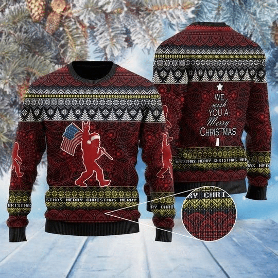 We Wish You A Merry Christmas Ugly Christmas Sweater | For Men & Women | Adult | US1200- Best Christmas Gifts 2023