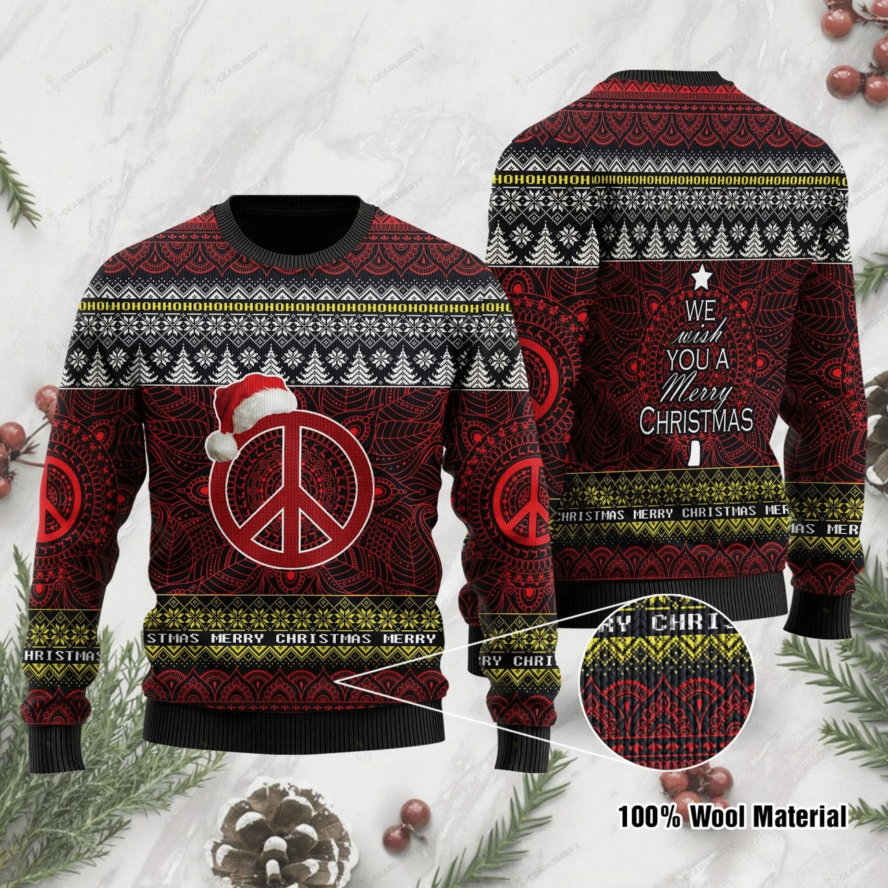 We Wish You A Merry XmasUgly Christmas Sweater | For Men & Women | Adult | US1080- Best Christmas Gifts 2023