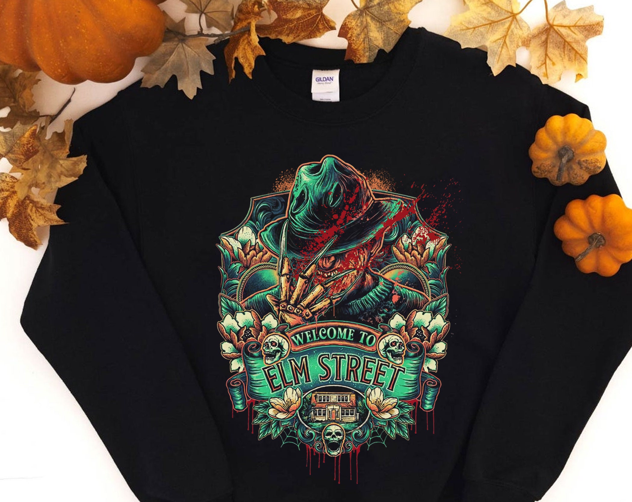 Welcome To Elm Street Freddy Krueger T-Shirt