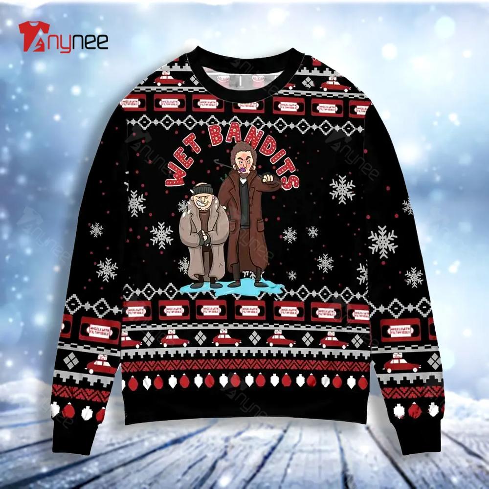 Wet Bandits Home Alone Ugly Christmas Sweater- Best Christmas Gifts 2023