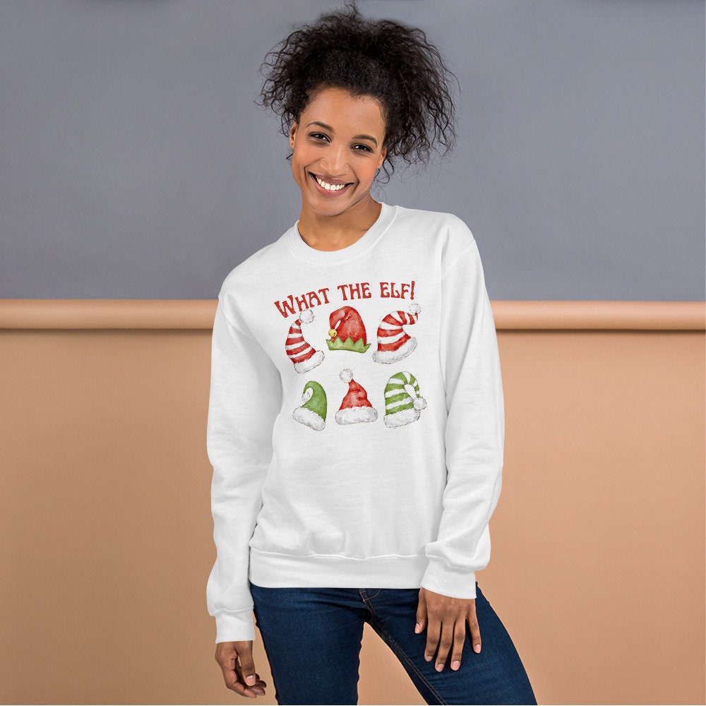 What The Elf Cute Christmas Sweatshirt