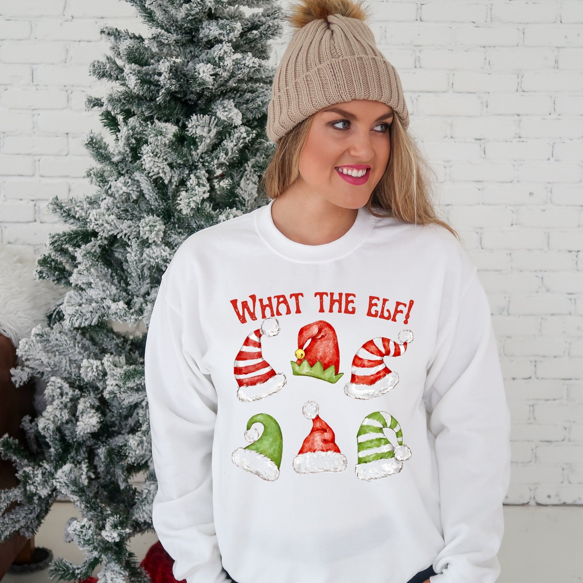 What The Elf Cute Christmas Sweatshirt