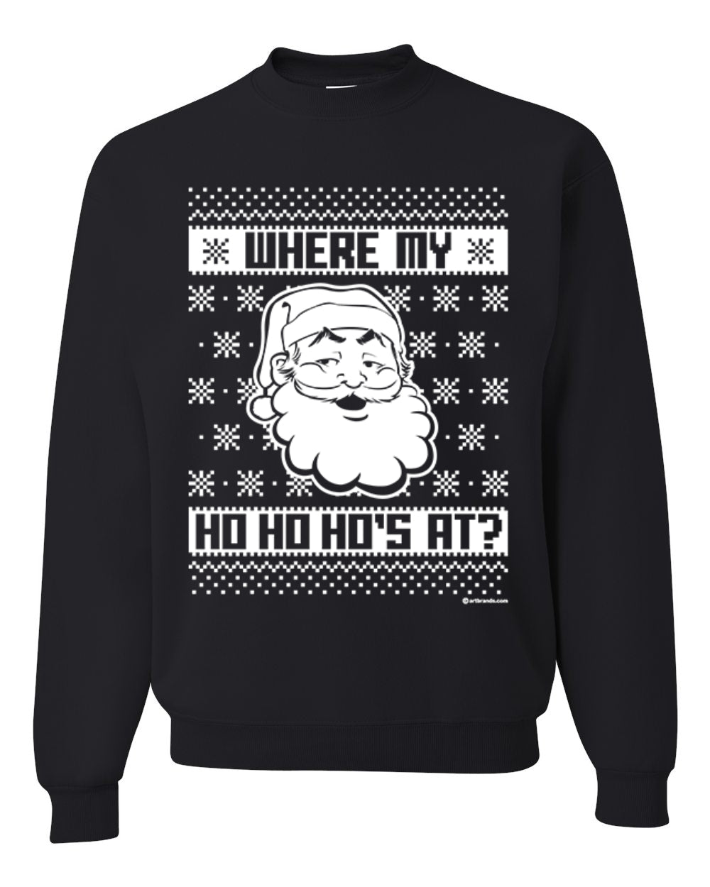 Where’s My Ho Ho Hos | Santa Design Merry Ugly Christmas Sweater- Best Christmas Gifts 2023