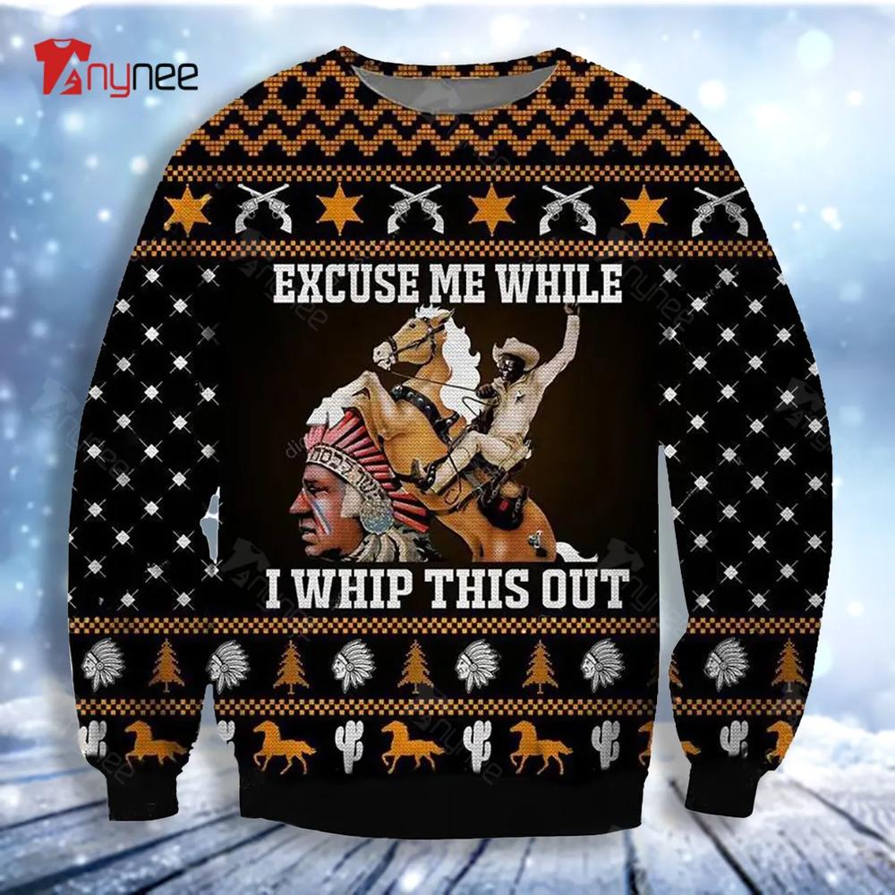 While I Whip This Out Ugly Christmas Sweater- Best Christmas Gifts 2023