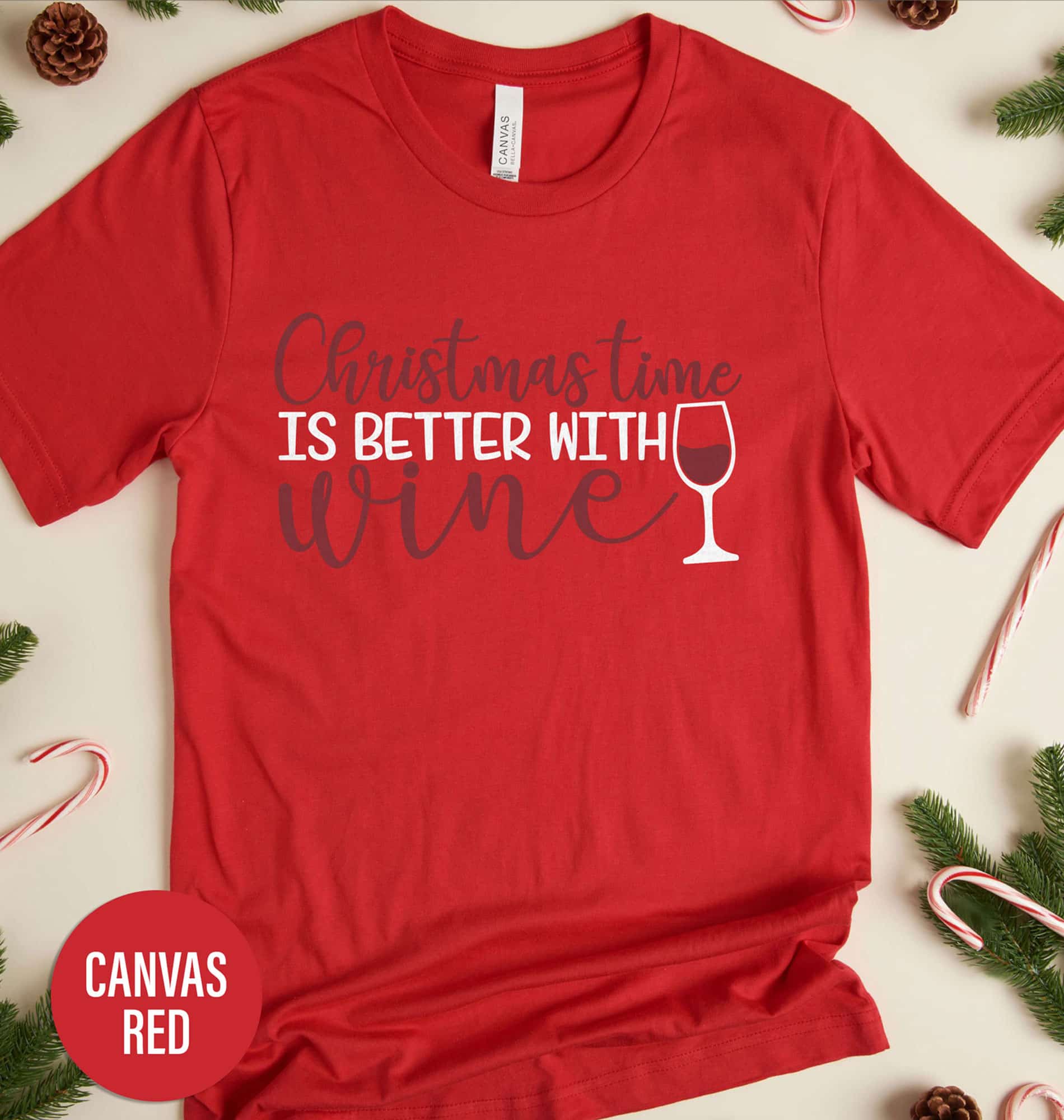 Wine Lover’s Christmas Shirt