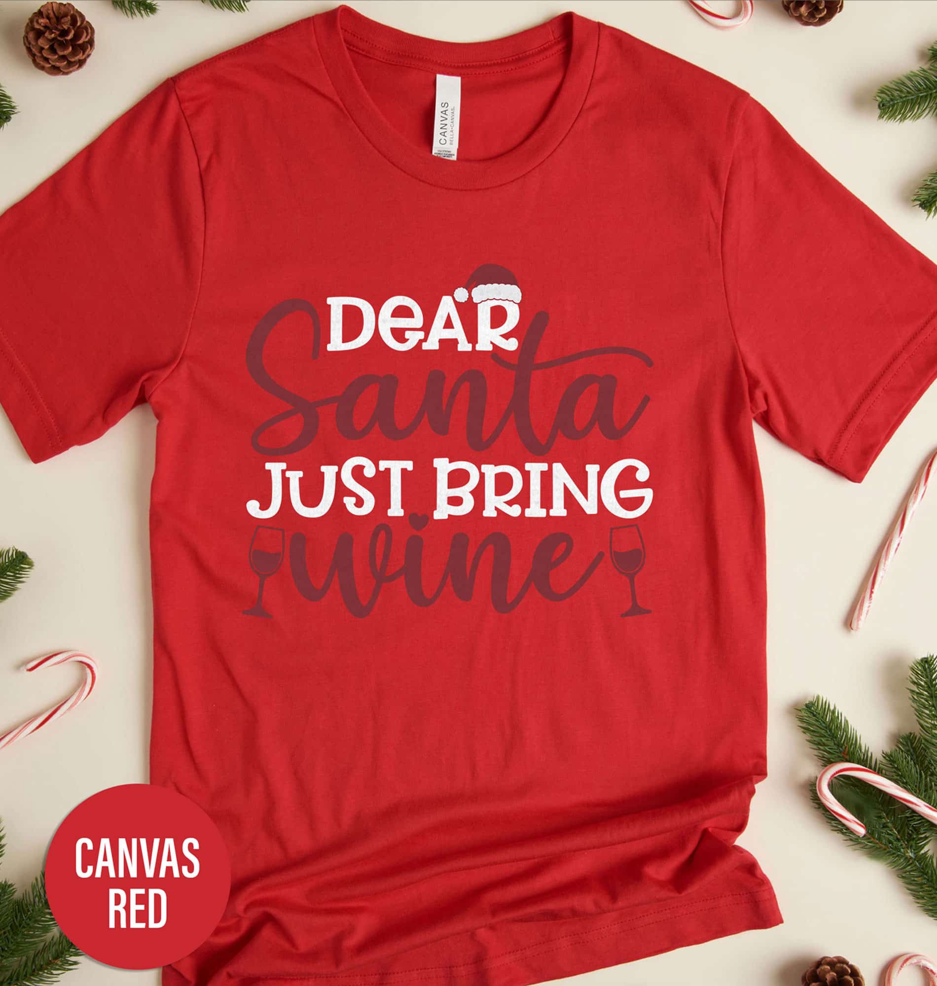 Wine Lover’s Santa Request: Xmas Shirt