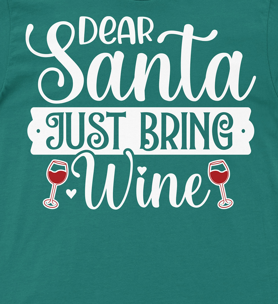 Wine-Lover’s Santa Wish Holiday Shirt