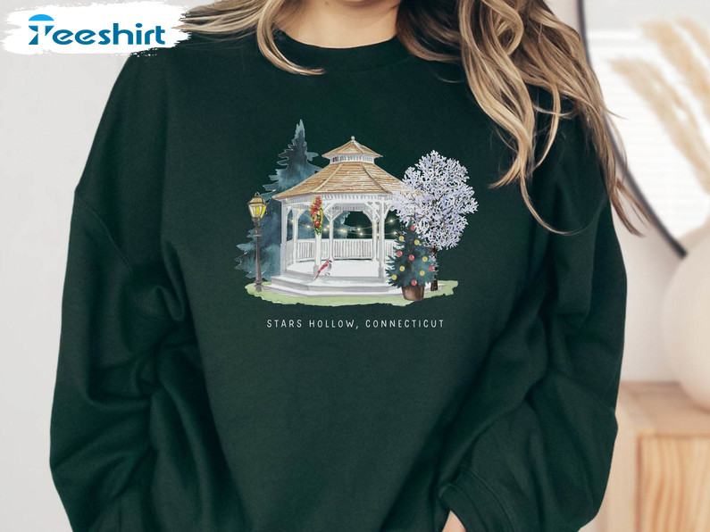 Winter Christmas Gazebo Festival Shirt, I Smell Snow Short Sleeve Tee Tops