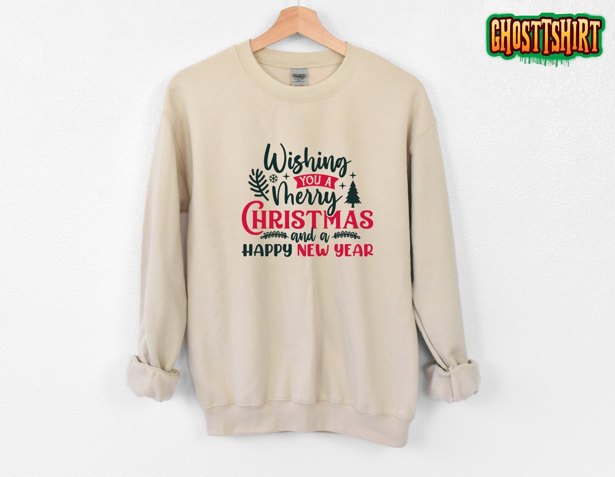 Wishing You Merry Christmas Sweatshirt