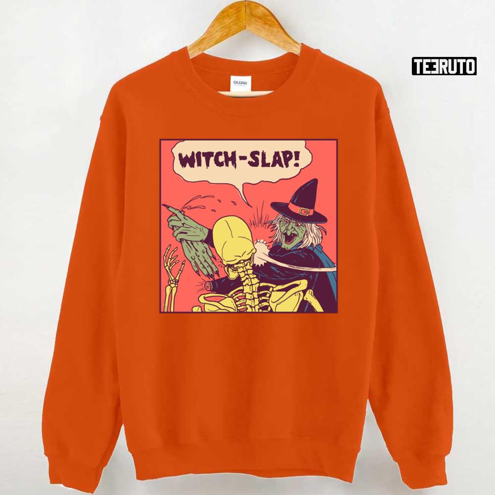 Witch Slap Halloween Unisex T-Shirt