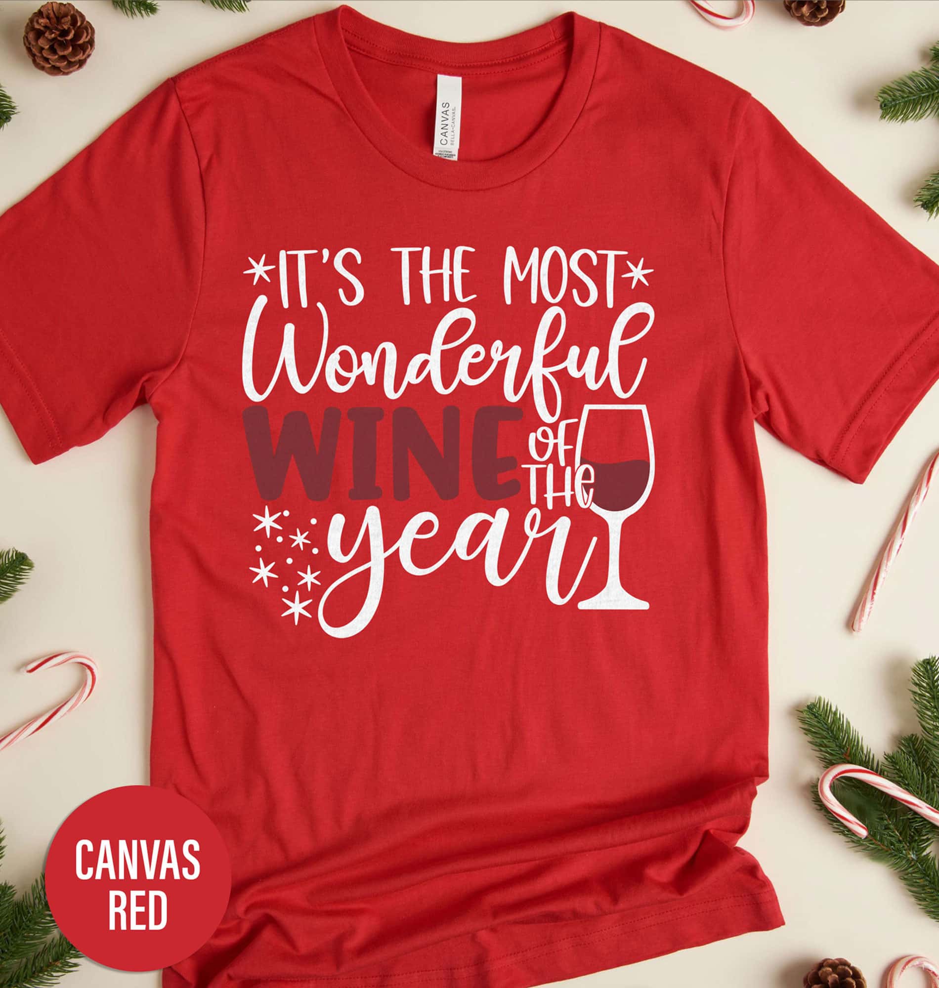 Wonderful Wine Time Christmas Shirt