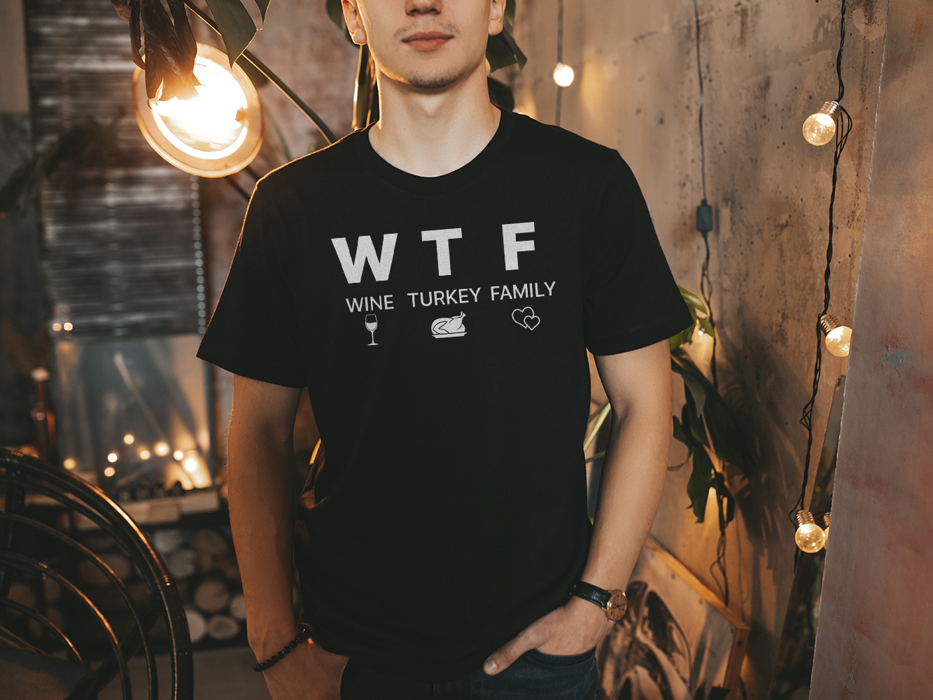 WTF – Funny Thanksgiving Shirts For Your Loved Ones