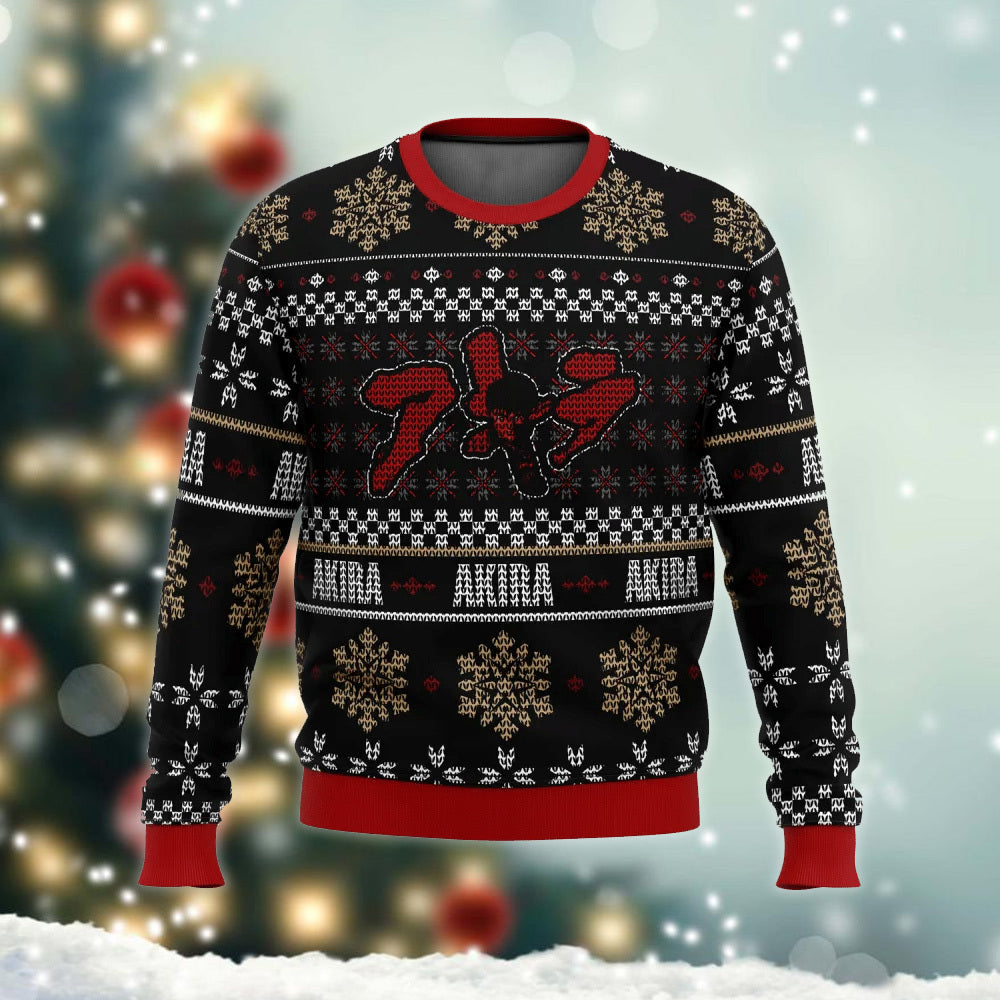 Xmas Anime Akira Kanji Ugly Sweater – Best Christmas Gifts 2023