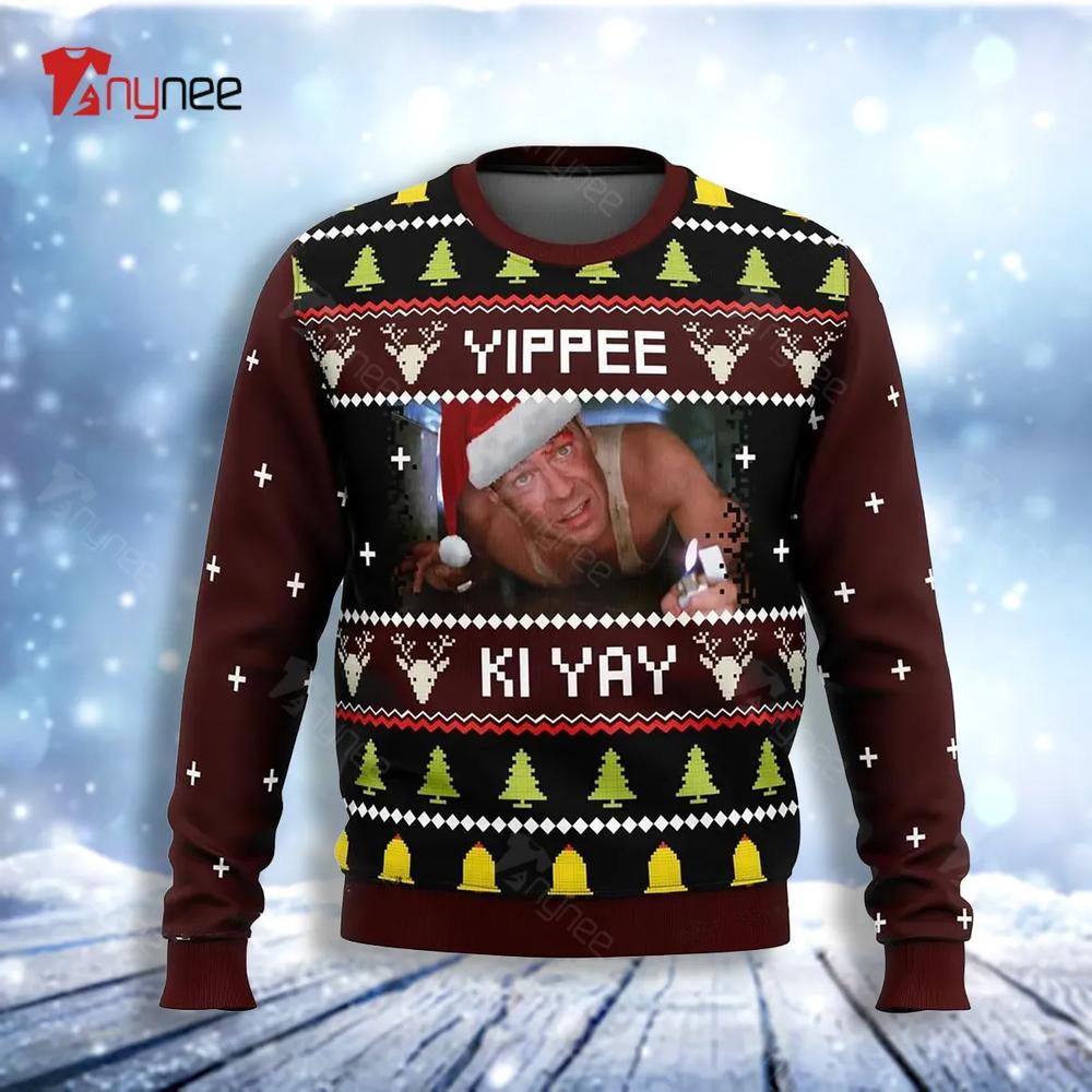 Yippee Ki Yay Ugly Christmas Sweater- Best Christmas Gifts 2023