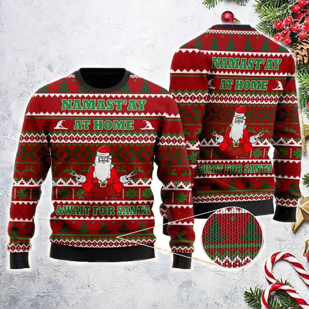 Yoga With Santa Claus Ugly Christmas Sweater | For Men & Women | Adult | US3278- Best Christmas Gifts 2023