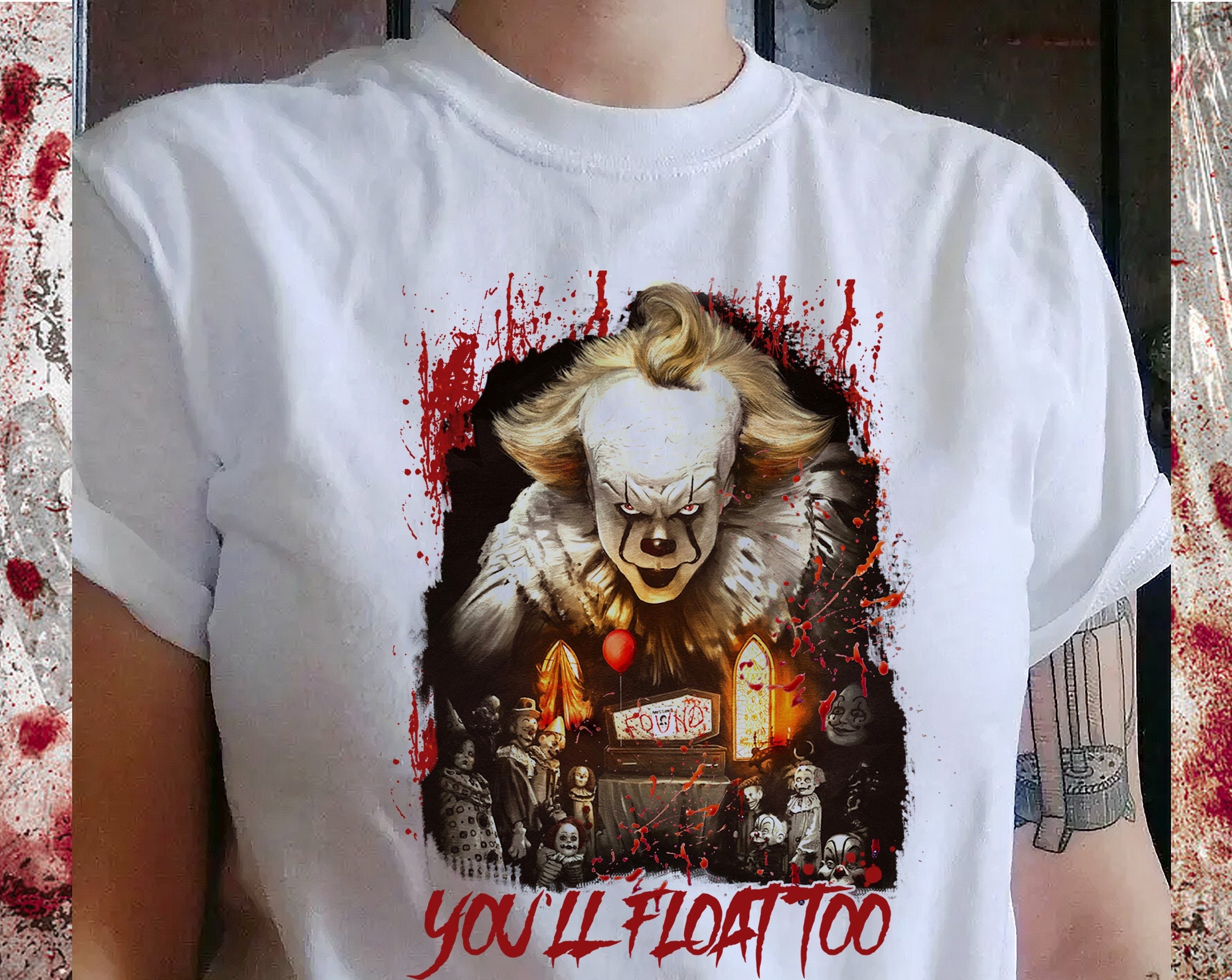 You’ll Float Too Pennywise IT T-Shirt