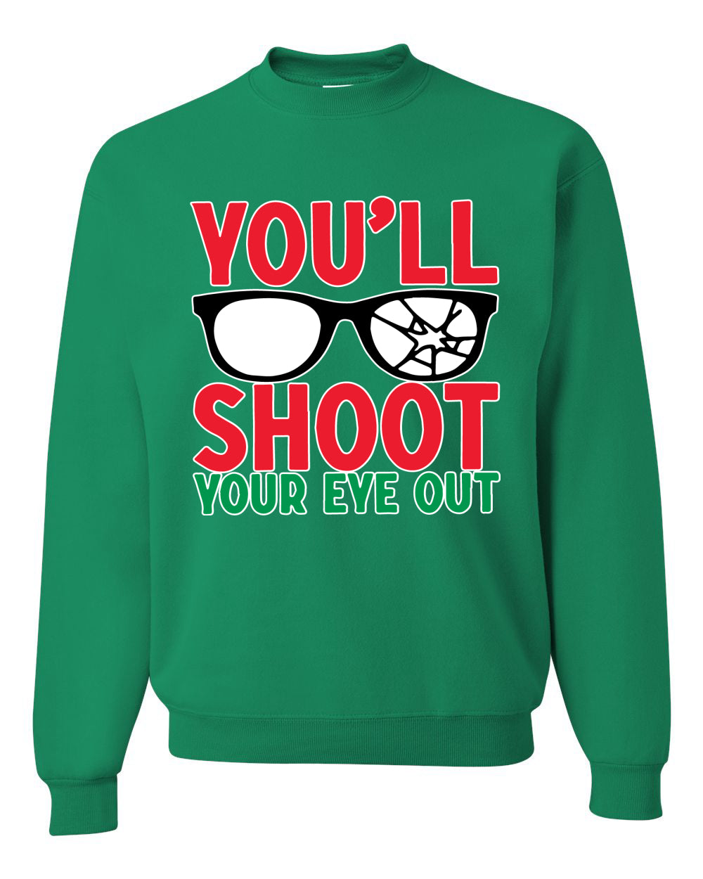 You’ll Shoot Your Eye Out Movie Parody Ugly Christmas Sweater- Best Christmas Gifts 2023