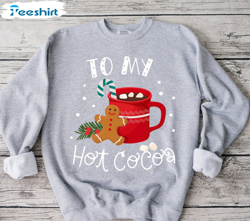 You’re The Marshmallows To My Cocoa Shirt, Matching Christmas Sweater Unisex T-shirt