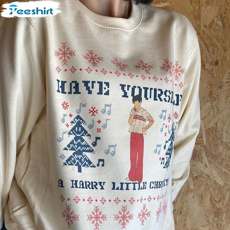 Yourself A Harry Little Christmas Sweatshirt – Jumper Christmas Unisex Hoodie