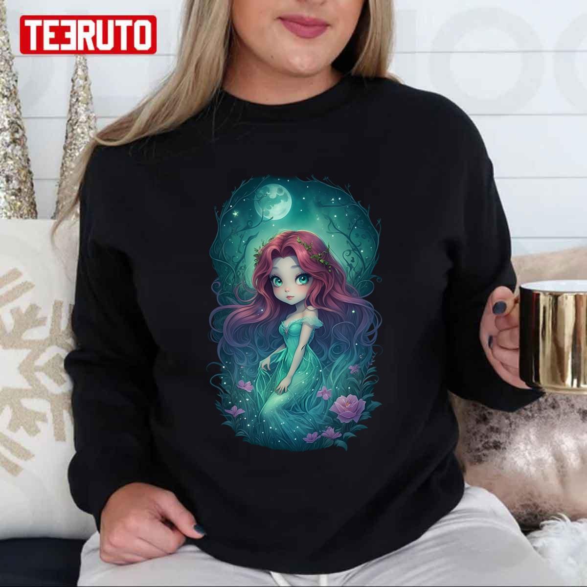 Zombie Mermaid Halloween Unisex Sweatshirt