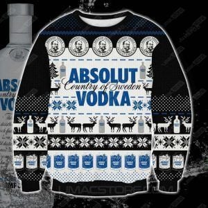 Absolut Vodka Christmas Ugly Sweater- Best Christmas Gifts 2023