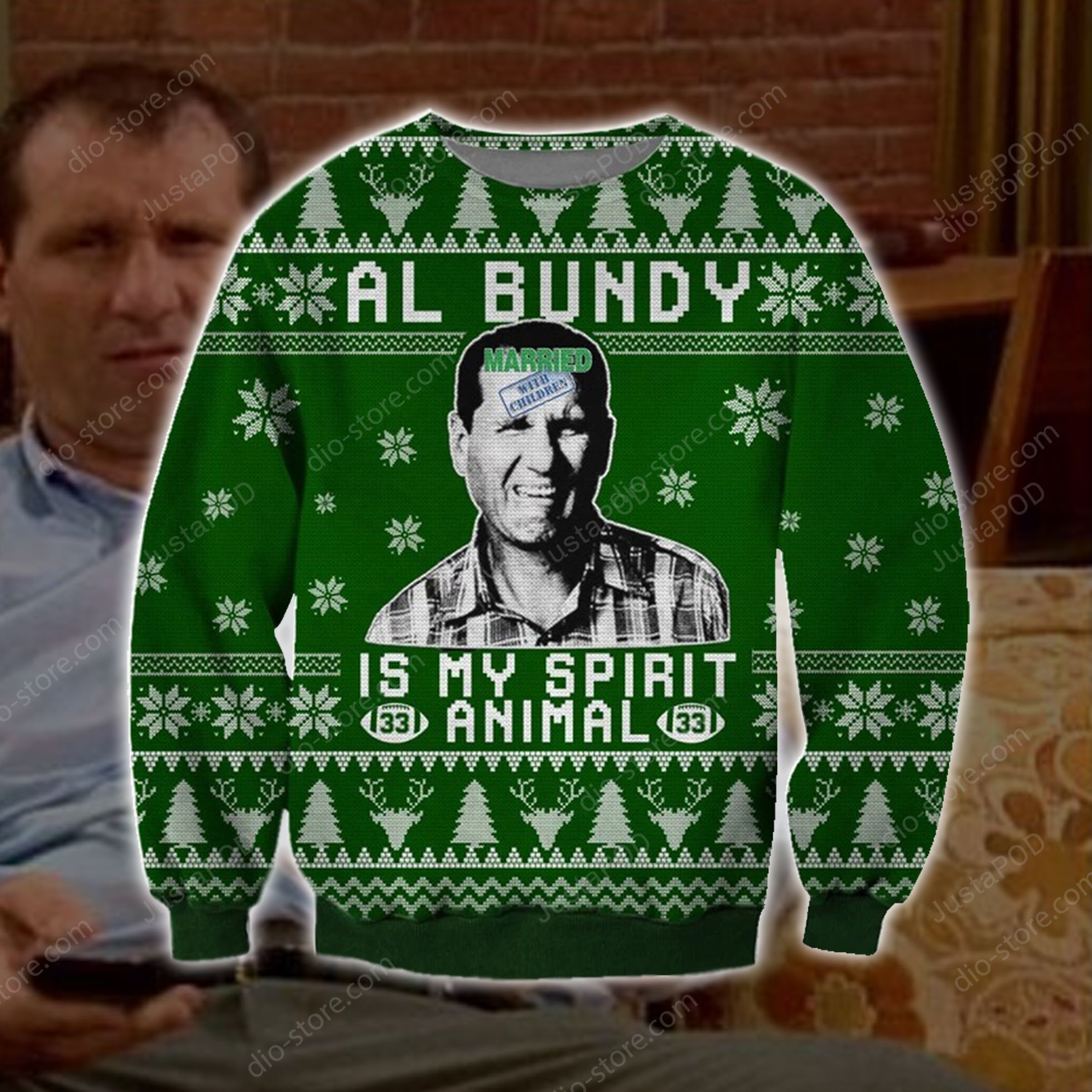 Al Bundy Christmas Ugly Sweater- Best Christmas Gifts 2023